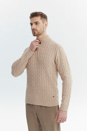Sweater Hombre Slim Beige