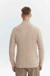 Sweater Hombre Slim Beige
