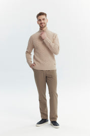 Sweater Hombre Slim Beige