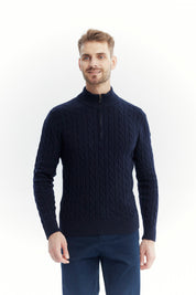 Sweater Hombre Slim Azul Marino