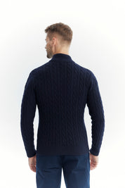 Sweater Hombre Slim Azul Marino