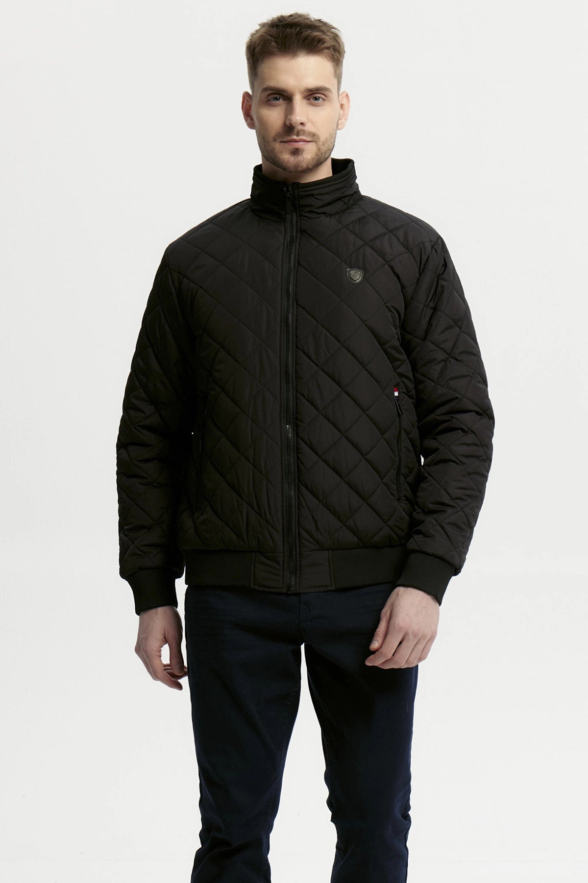 Chaqueta Hombre Slim Negro