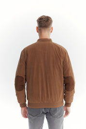 Parka Hombre Slim Cuello Apoyado Camel
