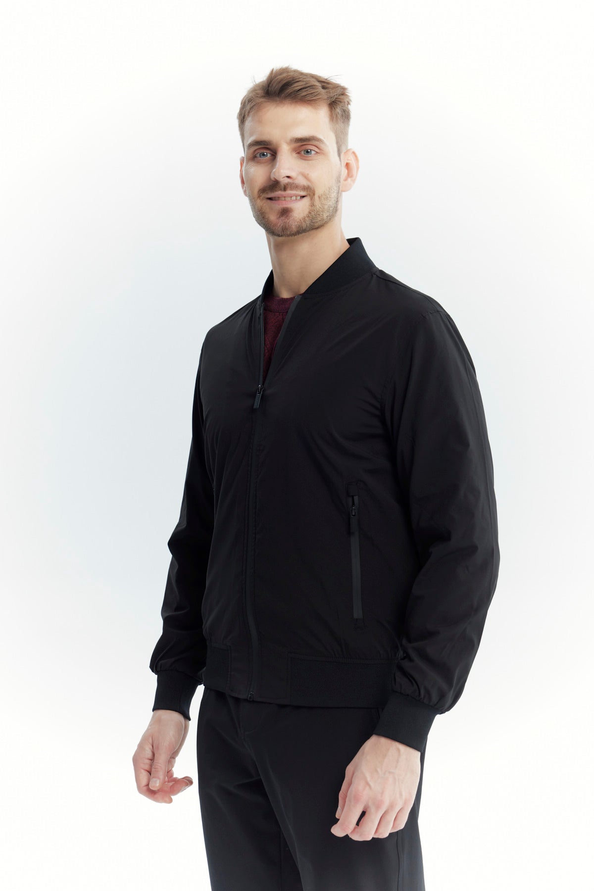 Chaqueta Hombre Slim Negro