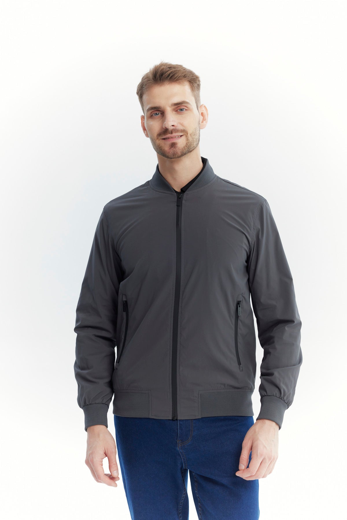 Chaqueta Hombre Slim Marengo