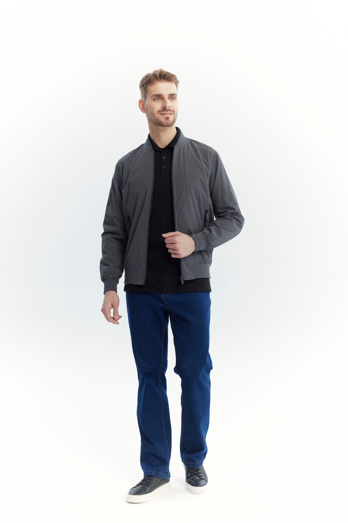Chaqueta Hombre Slim Marengo