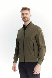 Chaqueta Hombre Slim Verde Olivo