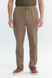 Pantalón Hombre Calce Recto Café