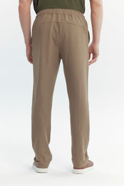 Pantalón Hombre Calce Recto Café