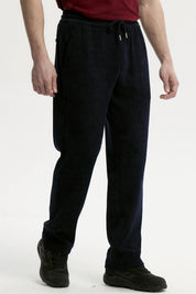Pantalón Buzo Hombre Calce Recto Azul Marino