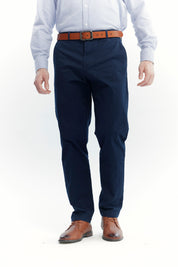 Pantalón Hombre Calce Recto Azul Marino