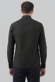 Camisa Hombre Regular Negro