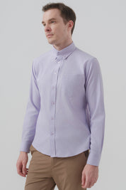 Camisa Hombre Regular Lila