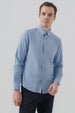 Camisa Hombre Regular Celeste