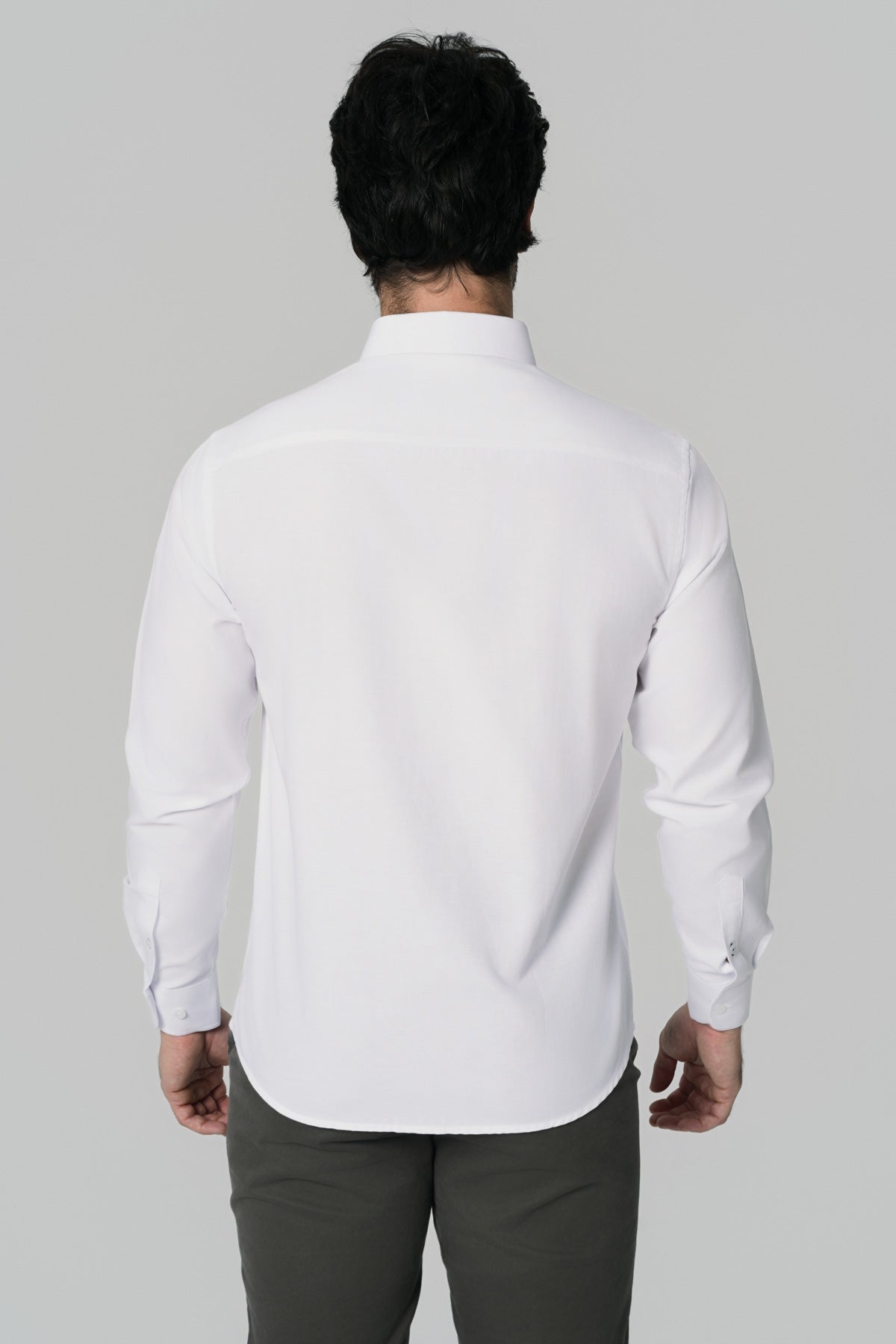Camisa Regular Hombre Blanco
