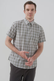 Camisa Classic Hombre Verde Claro