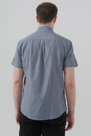 Camisa Classic Hombre Azul Denim