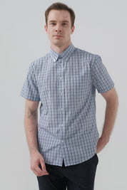 Camisa Classic Hombre Azul Claro