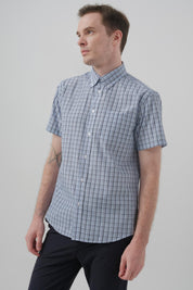 Camisa Classic Hombre Azul Claro