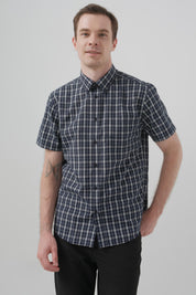 Camisa Classic Hombre Azul Marino