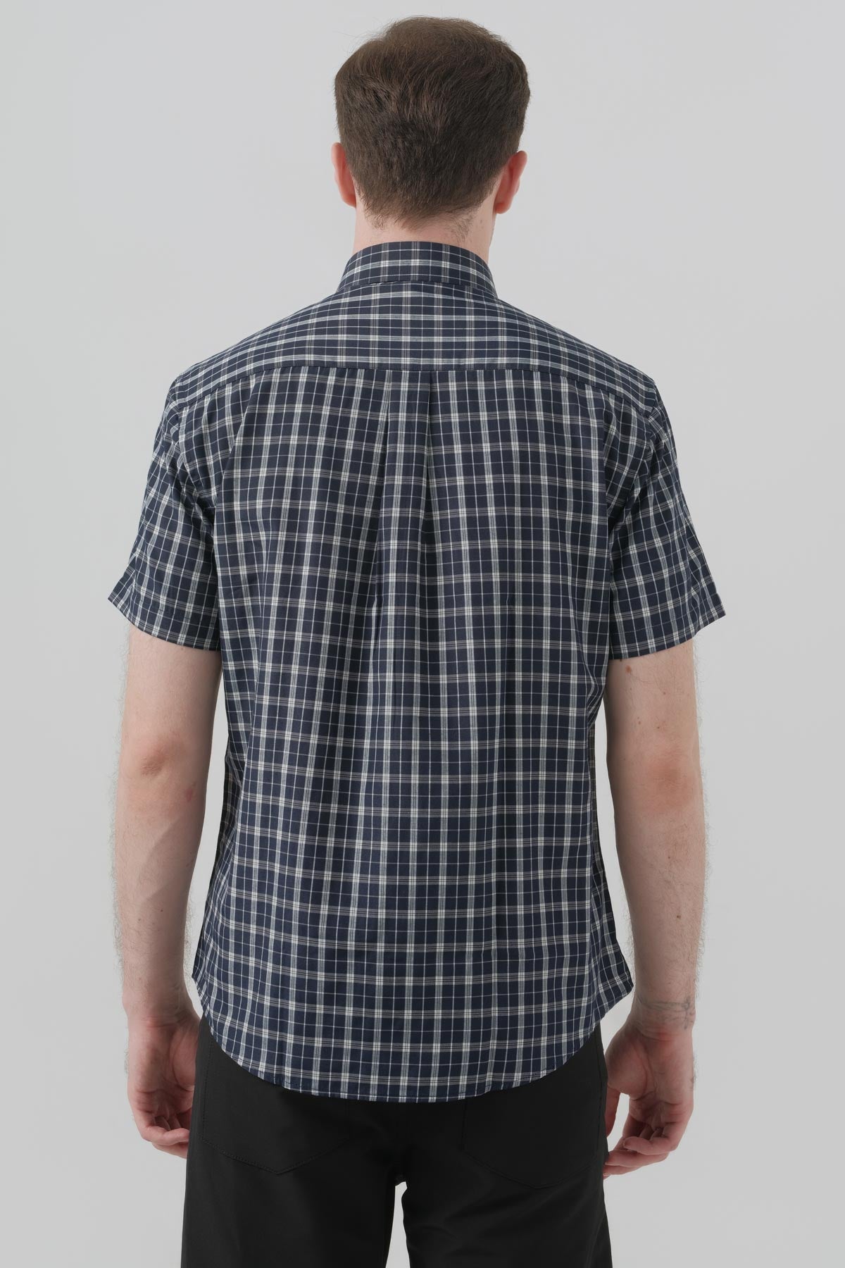 Camisa Classic Hombre Azul Marino