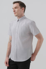Camisa Classic Hombre Gris