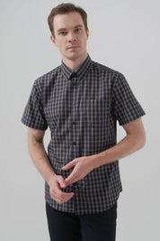 Camisa Classic Hombre Azul Oscuro