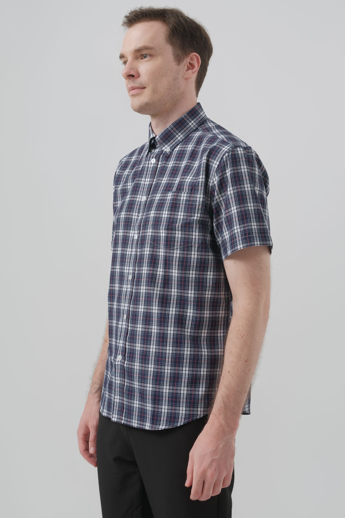 Camisa Classic Hombre Azul