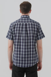 Camisa Classic Hombre Azul