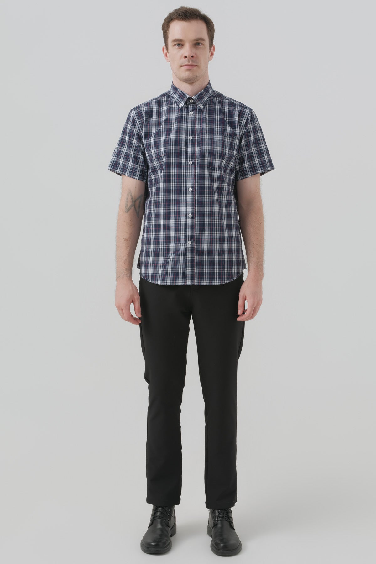 Camisa Classic Hombre Azul