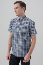 Camisa Classic Hombre Azulino