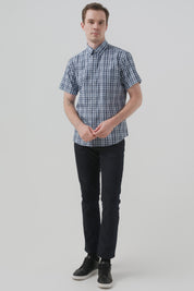 Camisa Classic Hombre Azulino