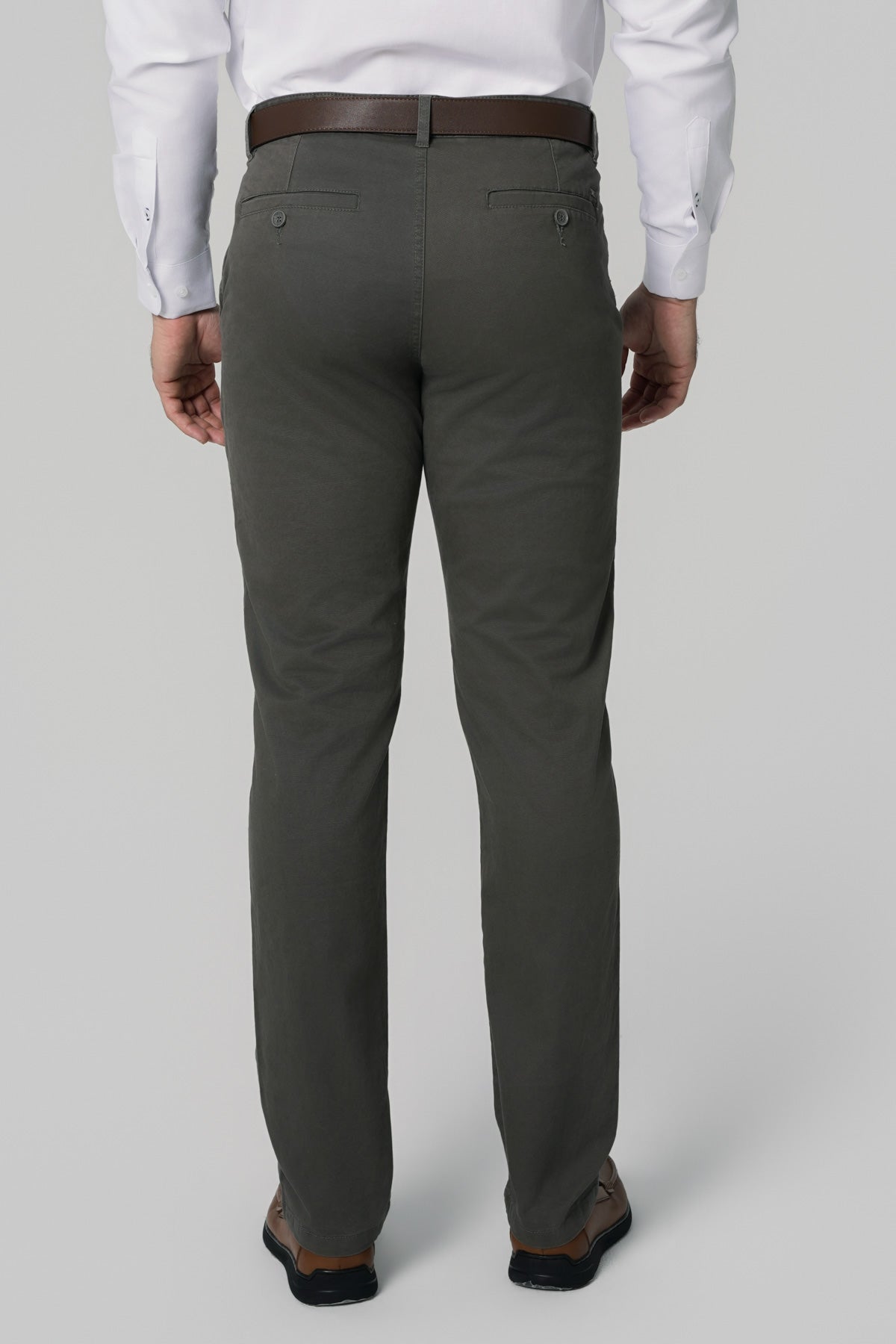 Pantalón Calce Recto Hombre Kaki