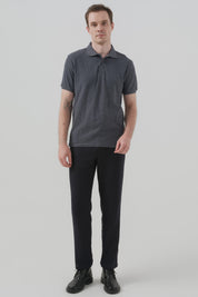 Polera Hombre Regular Azul