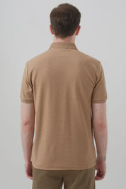 Polera Hombre Regular Beige