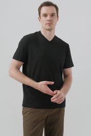 Polera Hombre Regular Negro