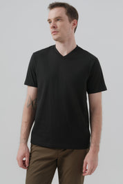 Polera Hombre Regular Negro