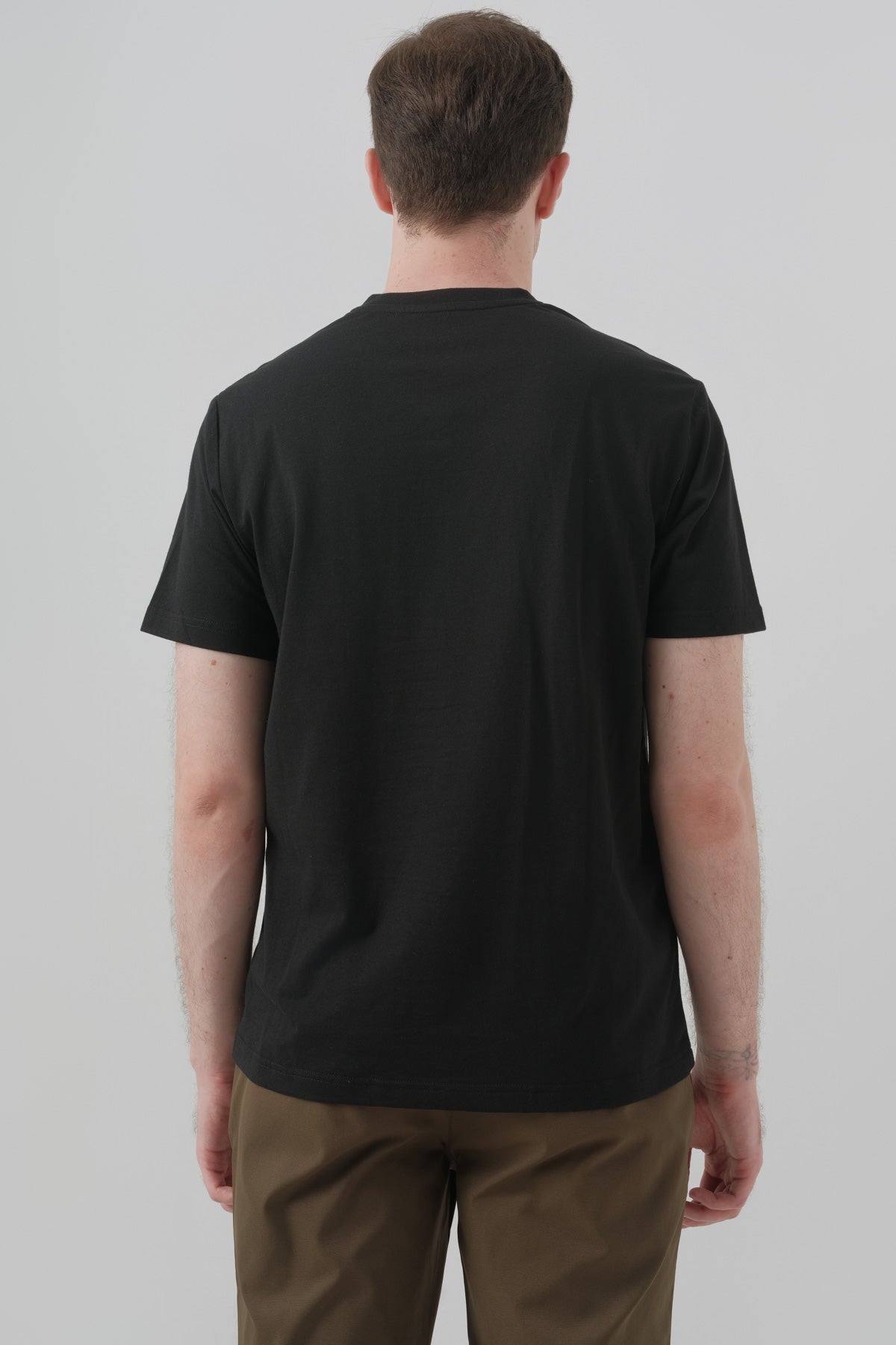 Polera Hombre Regular Negro
