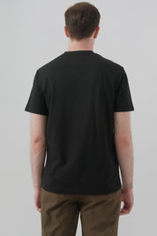 Polera Hombre Regular Negro
