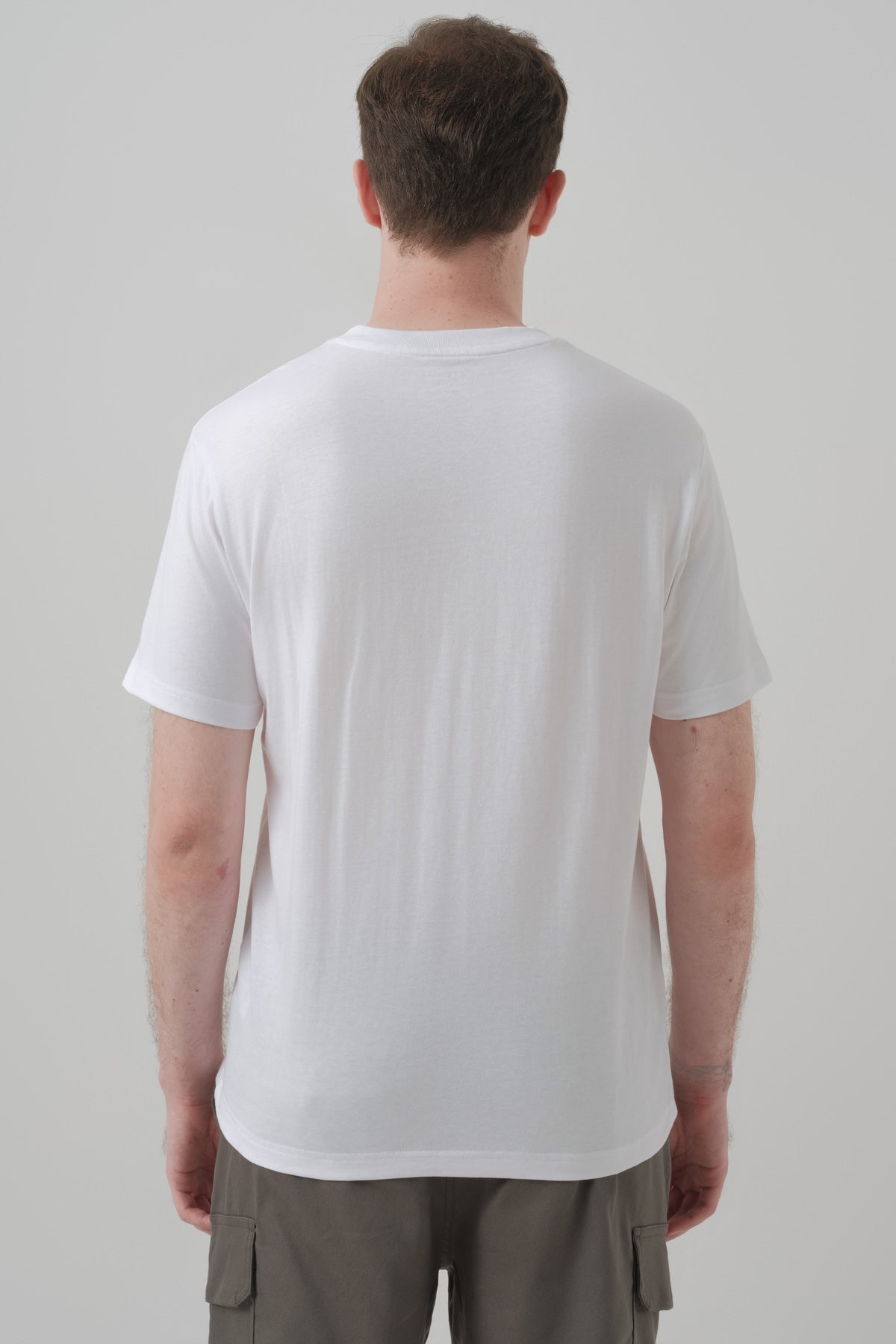 Polera Hombre Regular Blanco