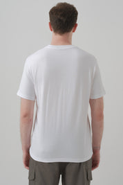 Polera Hombre Regular Blanco
