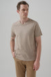 Polera Hombre Regular Beige