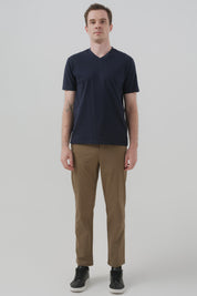 Polera Hombre Regular Azul Marino