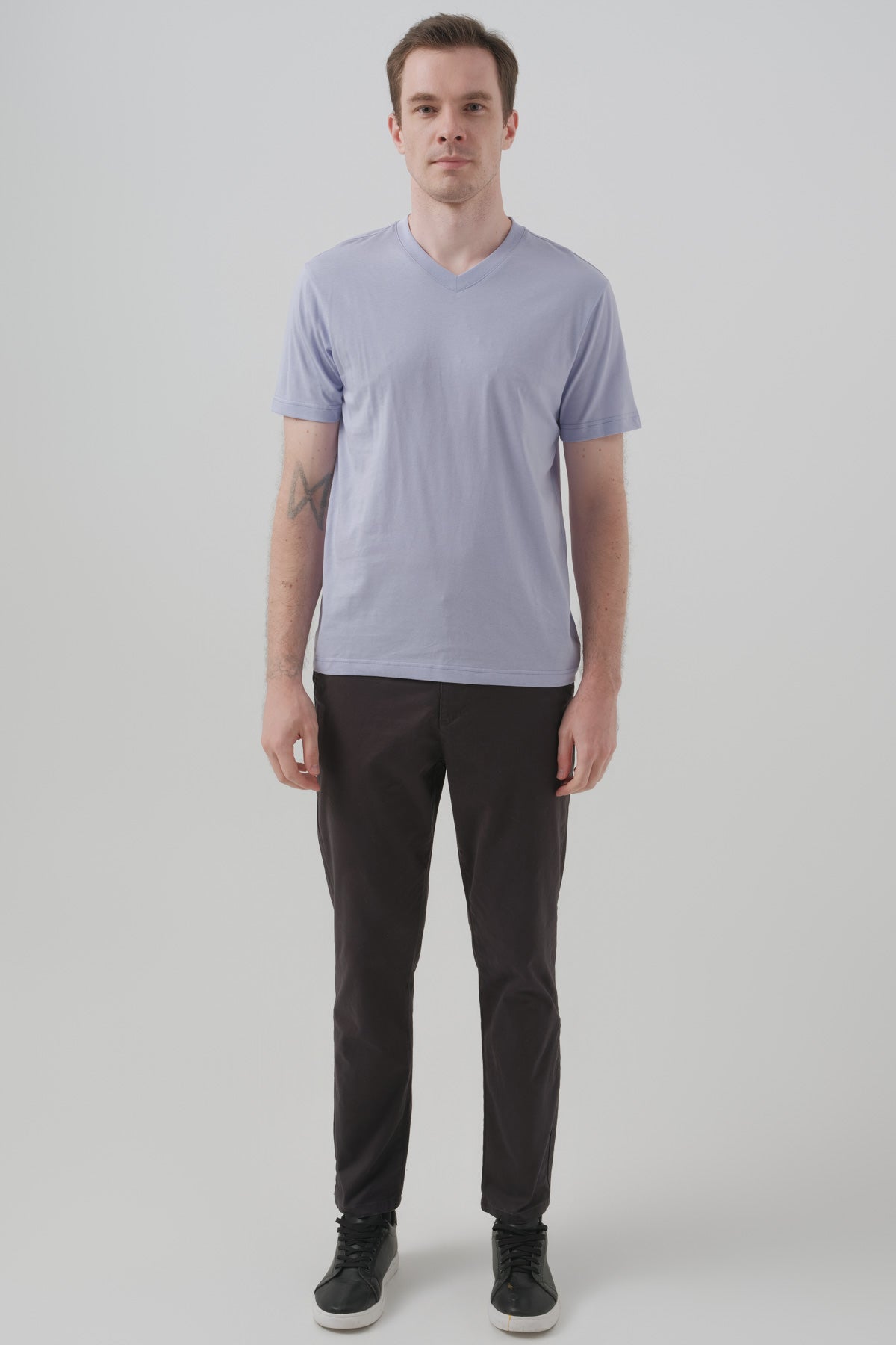 Polera Hombre Regular Lila