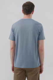 Polera Hombre Regular Celeste