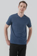 Polera Hombre Regular Azul