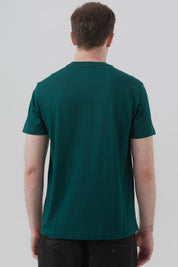 Polera Hombre Regular Turquesa