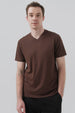 Polera Hombre Regular Café