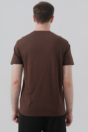 Polera Hombre Regular Café