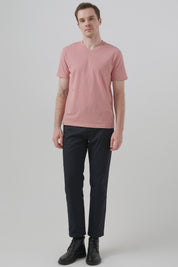 Polera Hombre Regular Rosado